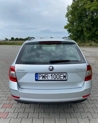 Skoda Octavia cena 67900 przebieg: 136616, rok produkcji 2018 z Września małe 46